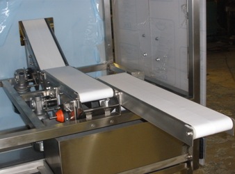 Small Incline Belt Conveyor System
